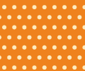同人誌の遊び紙・ドット（2色）（オレンジ＆ミルク）