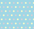 同人誌の遊び紙・ドット（3色）（クリアエール＆プレシャスクレイ＆ベイビーシープ）